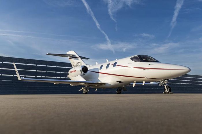 At the European Business Aviation Convention and Exhibition in Switzerland on Monday, the Honda Aircraft Company officially debuted the next in its series of small business jets — the $7 million Elite II.