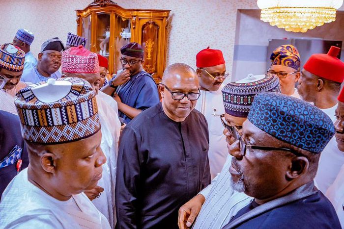 Shettima, Obi, others attend Deputy Senate President’s son wedding in Kano. [Twitter:@moore_ojo]