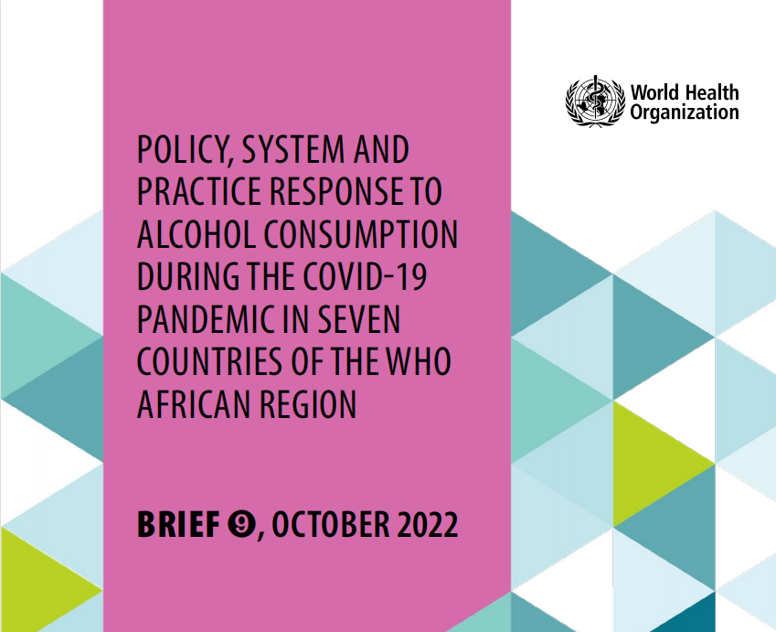 Policy, system and practice response to alcohol consumption during the Covid-19 pandemic report
