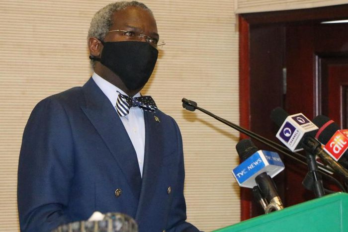 Mr Babatunde Fashola, Minister of Works and Housing. [Twitter/@FMWHNIG]
