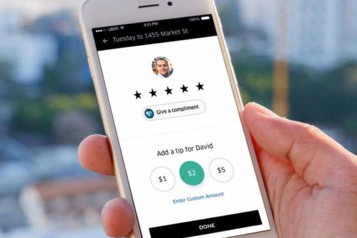 I thought I didn't have to tip