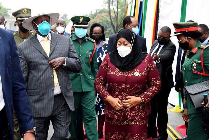 President of Uganda and President of Tanzania