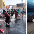 Drama as PDP members clean Jos venue of APC presidential campaign flag-off.