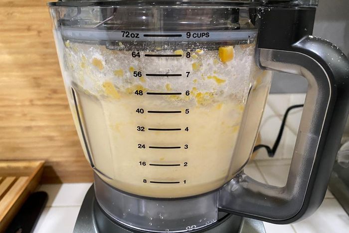 I used a food processor, which made making this batter much easier.Paige Bennett