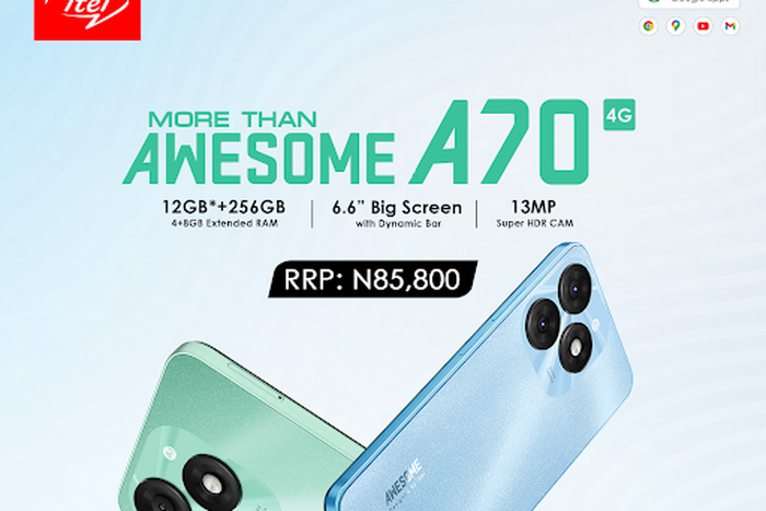 The itel A70 is affordable, reliable, and stylish, here’s why