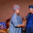 Osun State Governor, Senator Ademola Adeleke and the Speaker Osun State House of Assembly Rtd Hon. Timothy Owoeye. [Twitter:Osungovt]