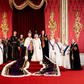 King Charles marks coronation with photograph of himself with heirs.