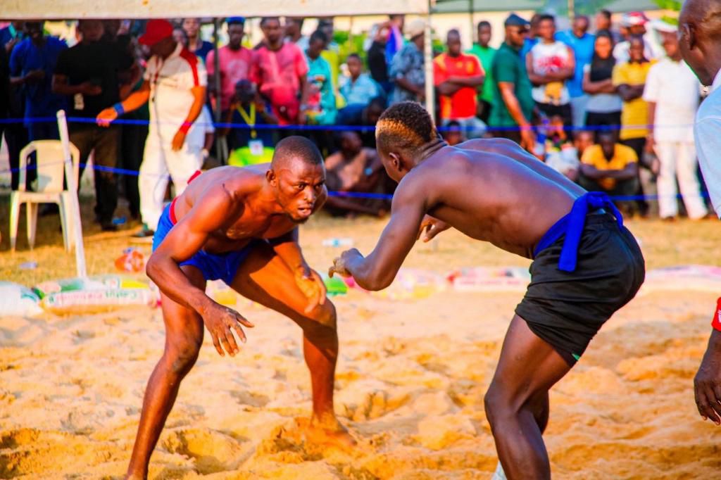 Actions of kokowa event at the National Sports Festival