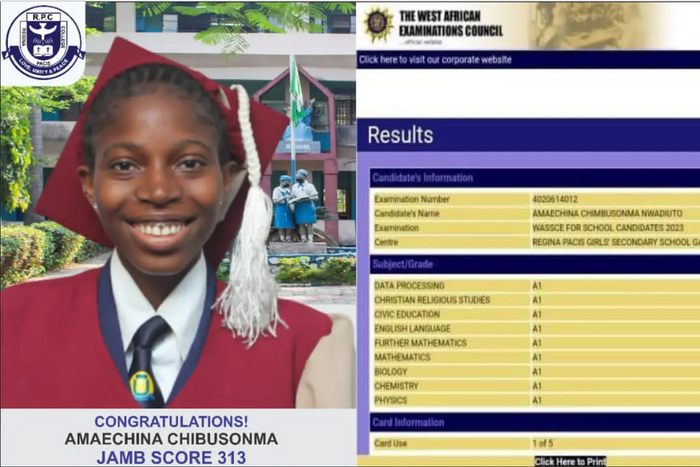 16-year-old Anambra-born student scores 9 A1s in 2023 WASSCE.