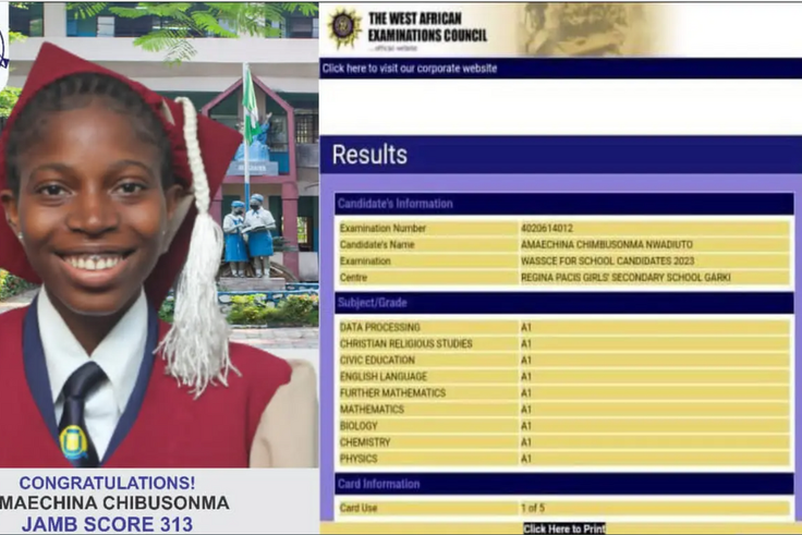 16-year-old Anambra-born student scores 9 A1s in 2023 WASSCE.