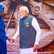 President Bola Tinubu and Indian Prime Minister Narendra Modi at the G-20 Summit. [Presidency]