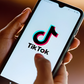 A person using TikTok