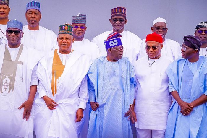 APC governors meet Tinubu, support decision to remove subsidy. [Presidency]