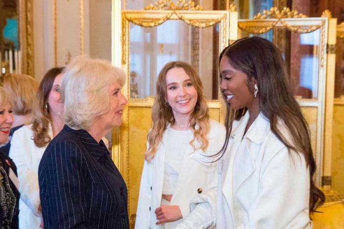 Tiwa Savage at the Buckingham Palace