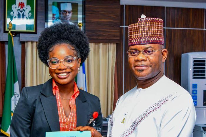 Yahaya Bello sponsors Cambridge best student's education in UK.