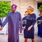 President Bola Tinubu shares laugh with French President [Presidency]
