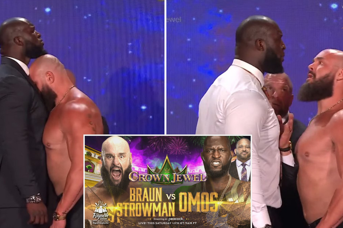 Omos will face Braun Strowman at WWE 2022 Crown Jewel