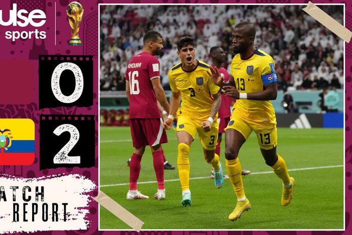 Man of the match, Enner Valencia gives Ecuador a winning  start.