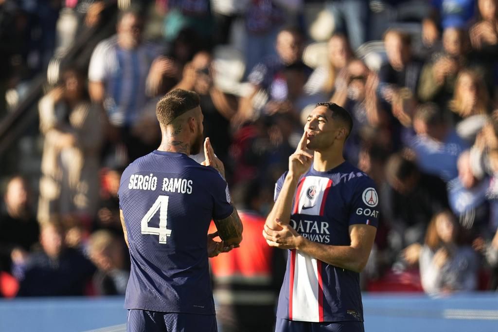 Hakimi should be back in action for PSG as they chase another Ligue 1 title