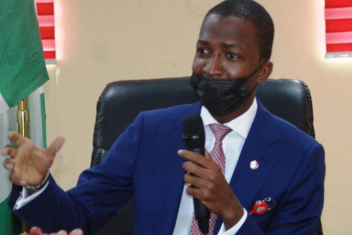 EFCC chairman, Abdulrasheed Bawa [EFCC]