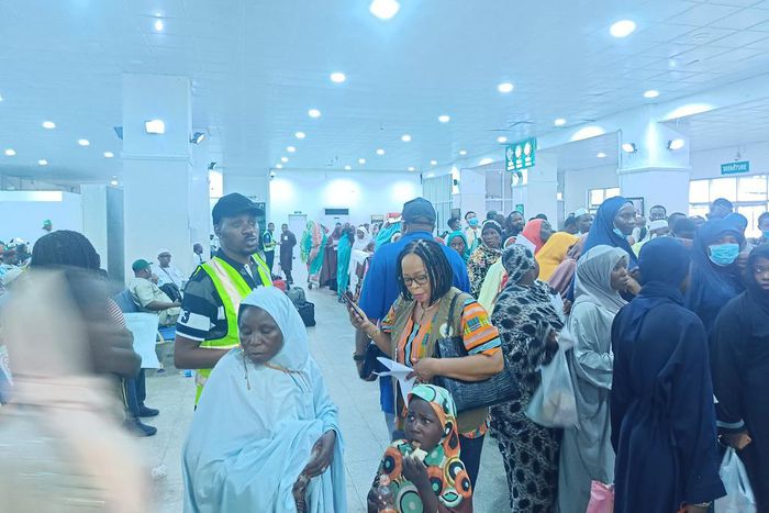 126 more stranded Nigerians arrive Abuja from Sudan. [Twitter:@nidcom_gov]