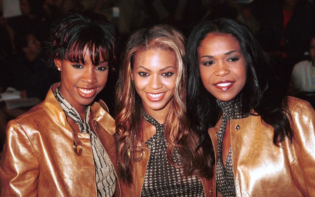 Kelly Rowland, Beyonc Knowles, and Michelle Williams of "Destiny's Child." Getty