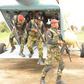 Nigerian military troops airstrike