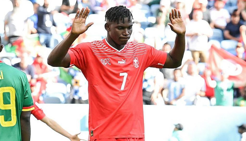Cameroon-born Breel Embolo refused to celebrate after he scored for Switzerland against Cameroon.