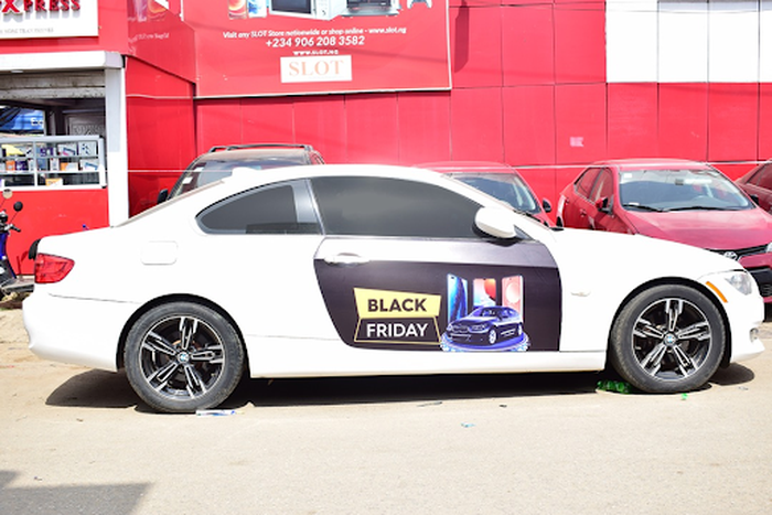 TECNO Black Friday promo ends in grand style as the lucky customer drives home in a BMW car