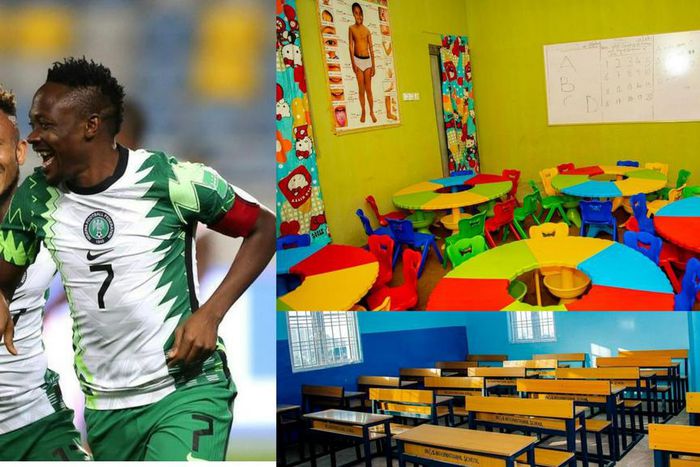 Super Eagles captain Ahmed Musa opens new school in Jos