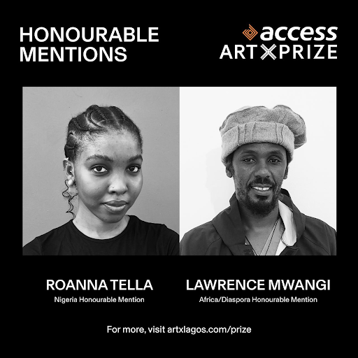 Julius Agbaje, Asmaa Jama emerge winners of the 2023 Access Art X prize