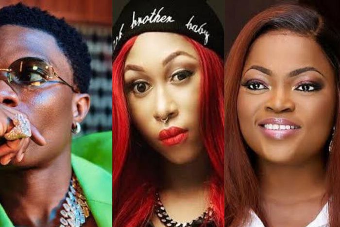 Wizkid, Cynthia Morgan, Funke Akindele
