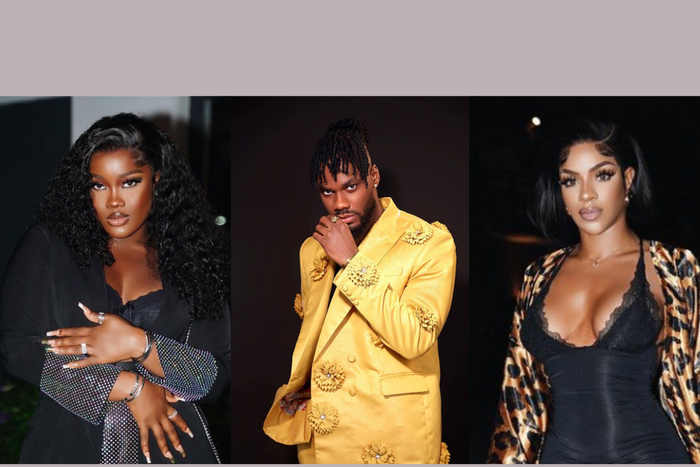 Prince gets dragged by Cee-C and Venita on BBNaija All Stars. [Instagram/cee_offical/veezeebaybeh/princenelsonenwerem]