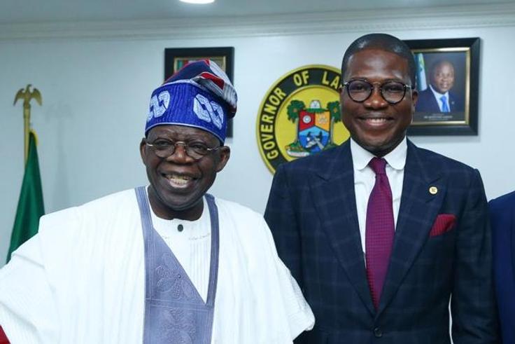 Bola Tinubu and Hakeem Muri Okunola [The Cable]
