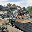 The demolished duplex on plot 226, in Wuse Zone 6, an unapproved land at Wuse Zone 6 on Monday. [NAN]