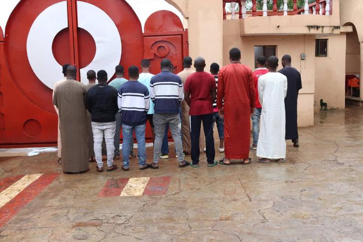 EFCC arrests 18 suspected internet fraudsters in Ilorin.