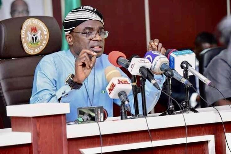 Benue State Governor, Hyacinth Alia. [Twitter:@Alialization]