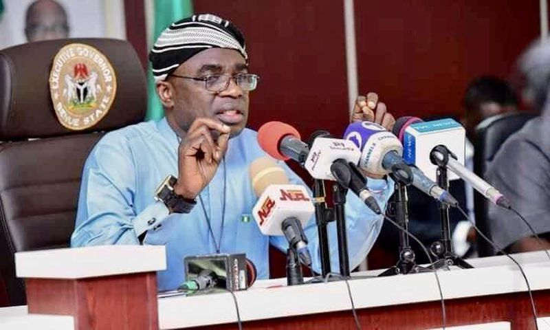 Benue State Governor, Hyacinth Alia. [Twitter:@Alialization]