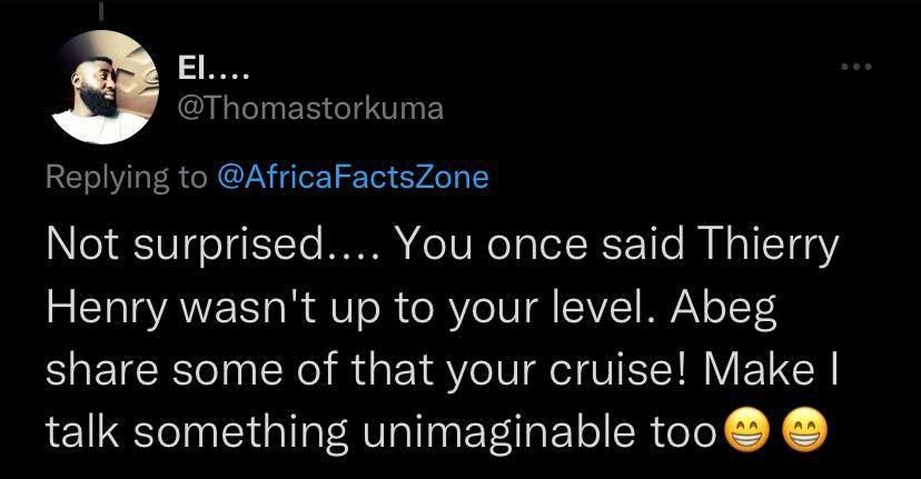 Social Media Reactions to Samuel Eto'os World Cup prediction