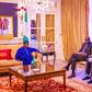 President Bola Tinubu receiving comprehensive briefing from his team ahead of the summit in Paris, France. [Presidency]