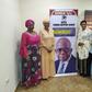 Nigeria's first lady, Remi Tinubu (second from left) on her first day in office [Twitter/@Laurestar]