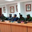 Head of security agencies during the news briefing in Abuja, on Friday [NAN]