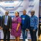 L-R; Chief Operating Officer, Lagos state water corporation, Engr. Deji Johnson; Sales Director, CWAY Group, Abiodun Suleiman; Guest Speaker, Associate Professor, Efe Uwadiae; Director, Land And Water Pollution Control  Department, LASEPA, Faderera Kok...