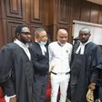 Nnamdi Kanu (in all White attire) re-appears in court on October 21