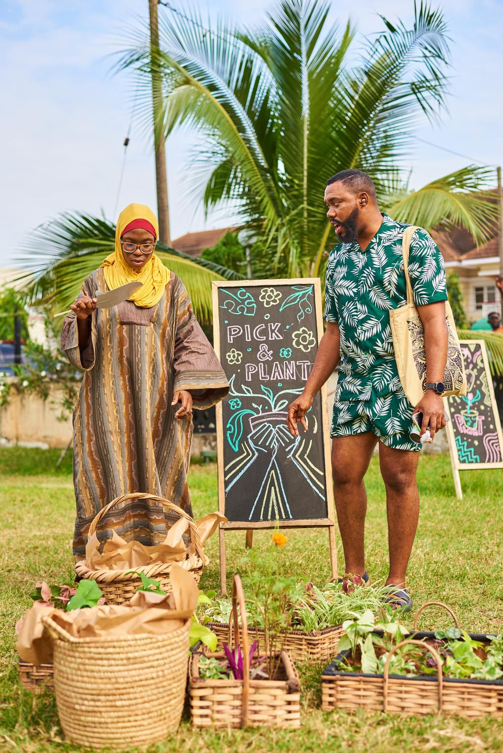 CANDO! Nigeria hosts its second Paint, Sip, and Plant event