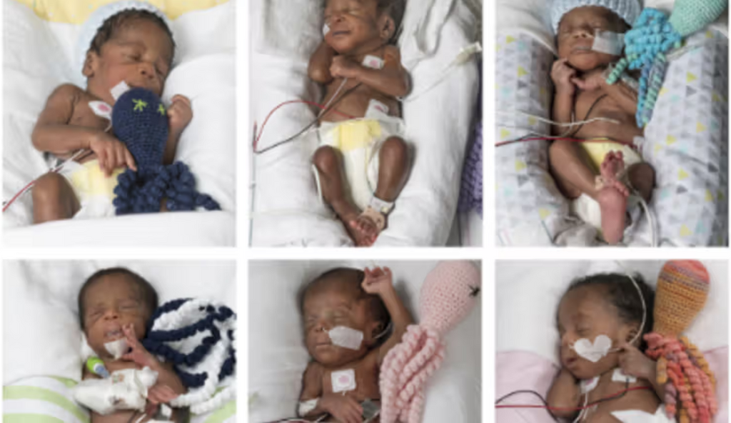 Pastor's wife gives birth to sextuplets, asks for help, says 'we prayed for only 5'