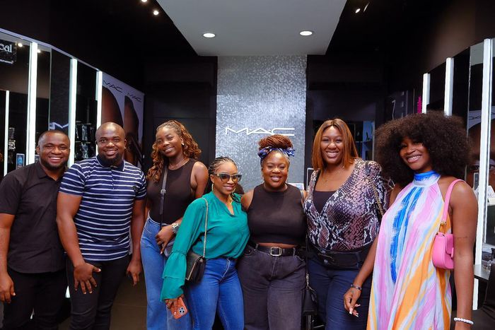 MAC Nigeria launched studio fic every-wear all-over face pen with makeup artists and influencers