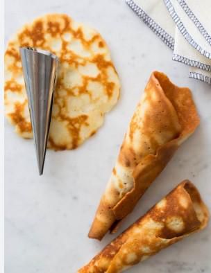 Pan cones will look like this