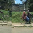 Elderly man taking his sick wife to the hospital on a bicycle sparks reactions