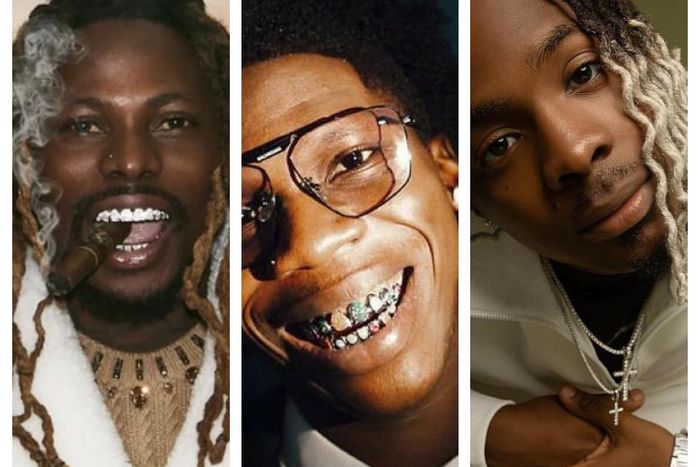 Asake, Young Jonn, Seyi Vibez nominated for 2023 Headies Next Rated category